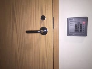 Access control security system.