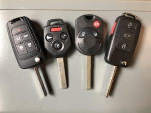 Laser cut high security car key