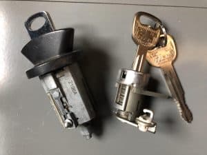 Car ignition lock and door lock