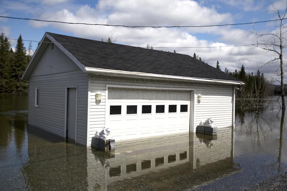 Flooded Garage