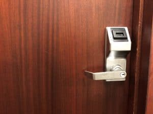 Commercial keyless lock